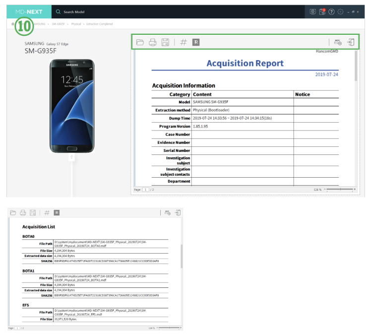 HancomGMD MD-NEXT Yazılımı - Cep telefonu veri kurtarma