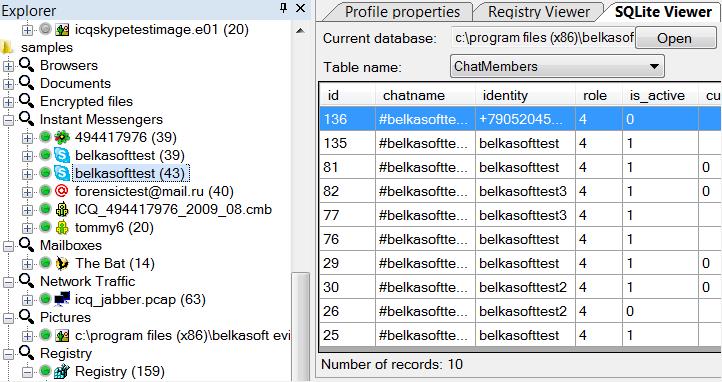 Bigdata Kriminal -SQLite Veritabanlarının Adli Analizi